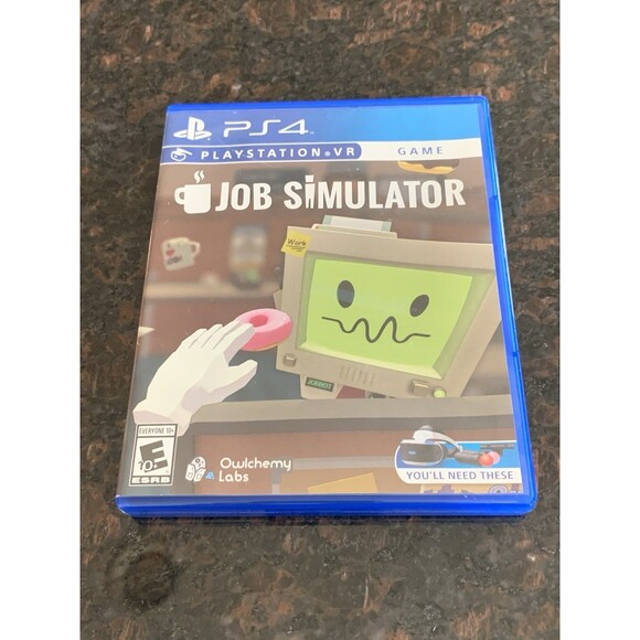 Job Simulator (PlayStation 4, 2017) PS4 VR Virtual Reality Game - Picture 1 of 5